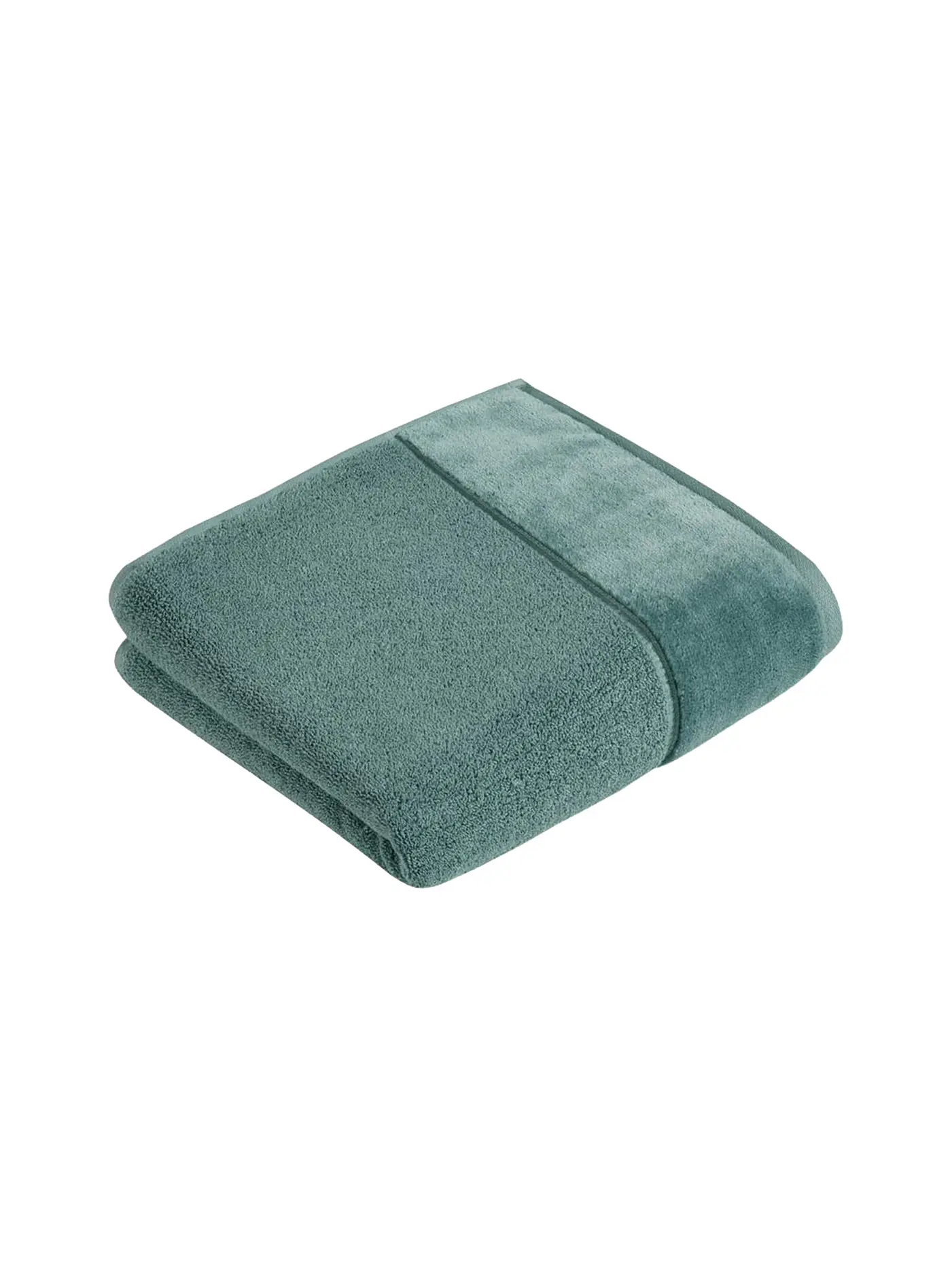VOSSEN | Handtuch "Pure" 50x100cm (Green Tea) | türkis